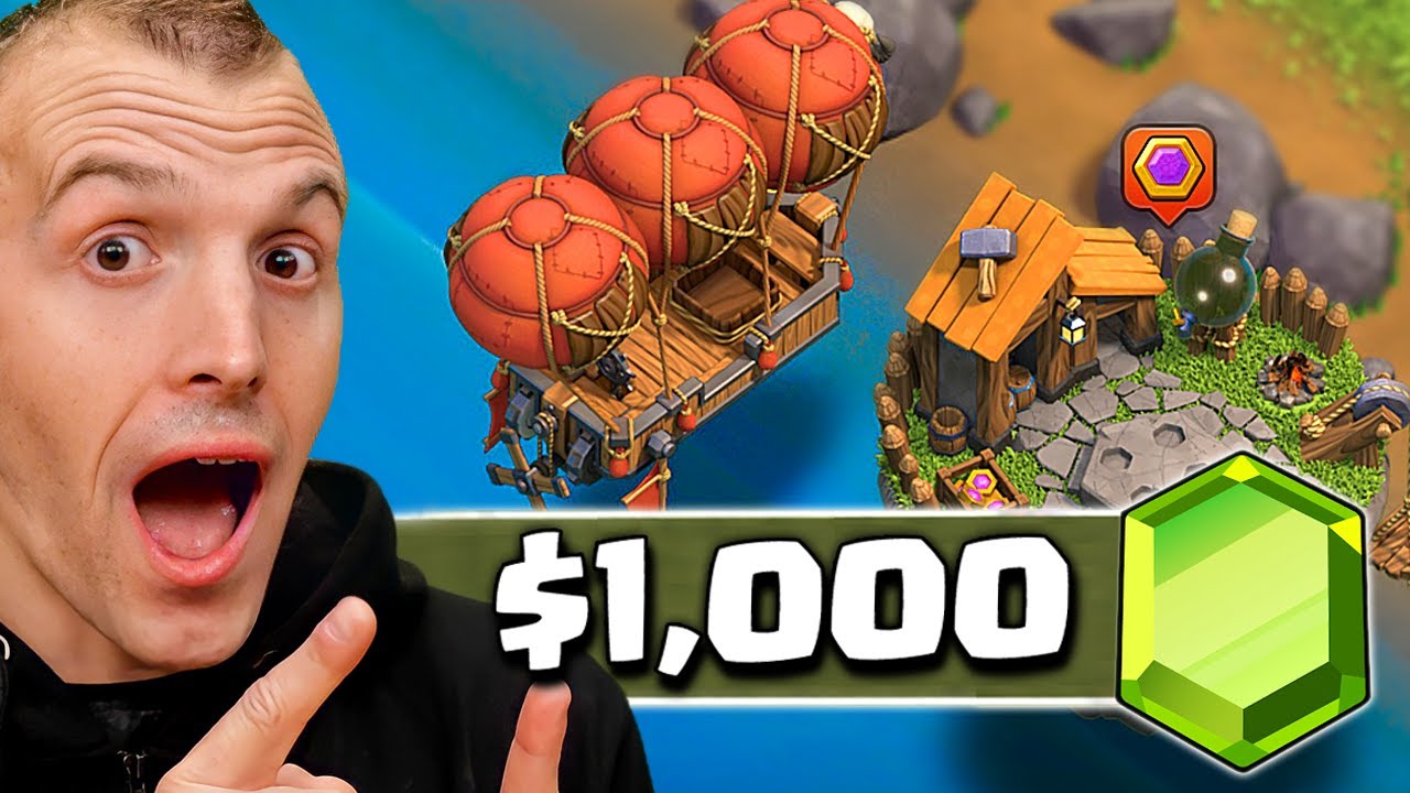 I Spent $1,000 on the New Clan Capital Update! by Judo Sloth Gaming - Clash  School