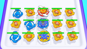 Spinner Battle Merge Master New Update - Max Level Gameplay Spinner Battle - Merge Gameplay 2