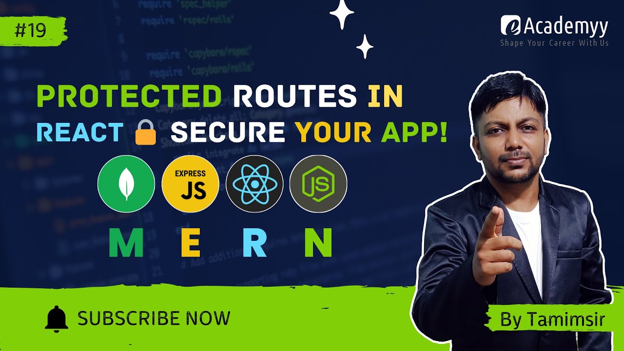 🔒 Create Protected Routes in React | Secure Frontend Navigation in MERN ...