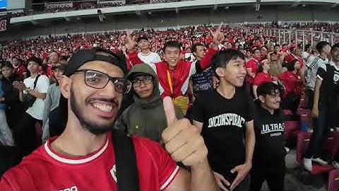 TIMNAS INDONESIA CREATES HISTORY AT GBK JAKARTA INDONESIA VS ARAB @TEDYCHANEL