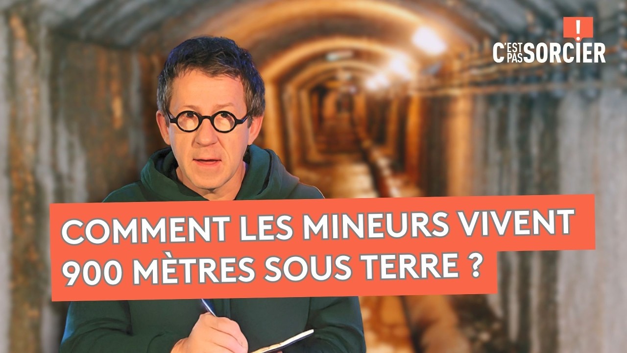 Comment fonctionnent les galeries souterraines d’une mine ? - C'est pas sorcier