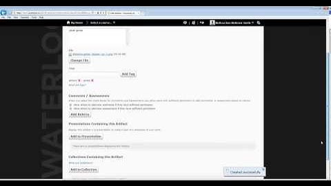 Adding a picture to your Peer Leader eportfolio