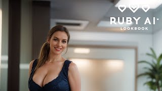 [4K] Ruby Ai Lookbook- Corporate Chic
