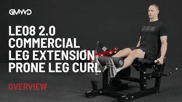 GMWD Commercial Leg Extension and Prone Leg Curl Machine LE08 2.0 | Product Overview