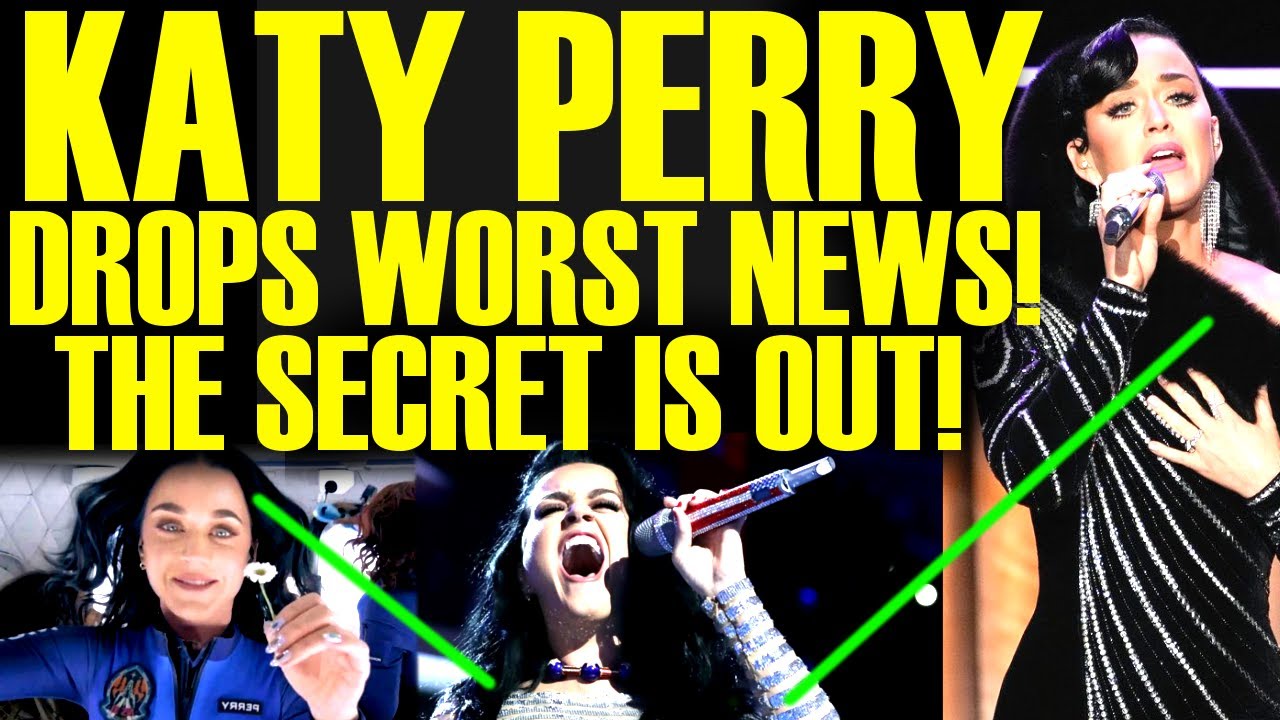 Katy Perry COMES CLEAN & Drops The Worst News EVER After Space Flight ...