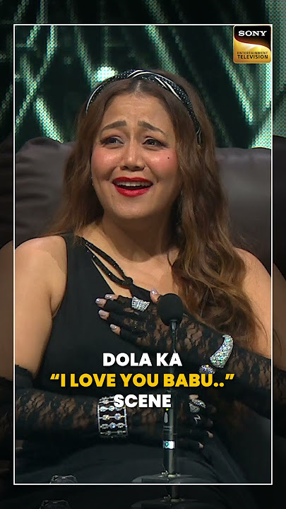 Dola का cute ‘I Love You Babu’ expression. #Shorts #SuperstarSinger #NehaKakkar #SalmanAli