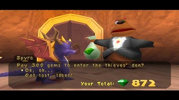 Spyro: Year Of The Dragon - Molten Crater (Skill Point 4)