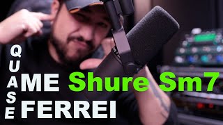 Shure Sm7b - Não tem volume! - Problema Resolvivo!