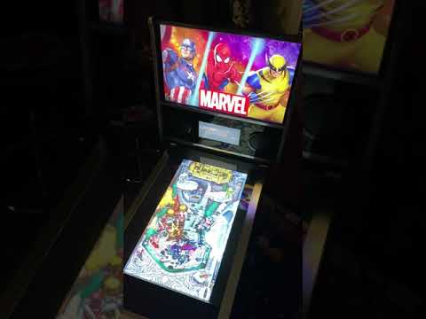 Arcade1up Marvel Pinball: Thor Table Gameplay 60FP from Kelsalls Arcade