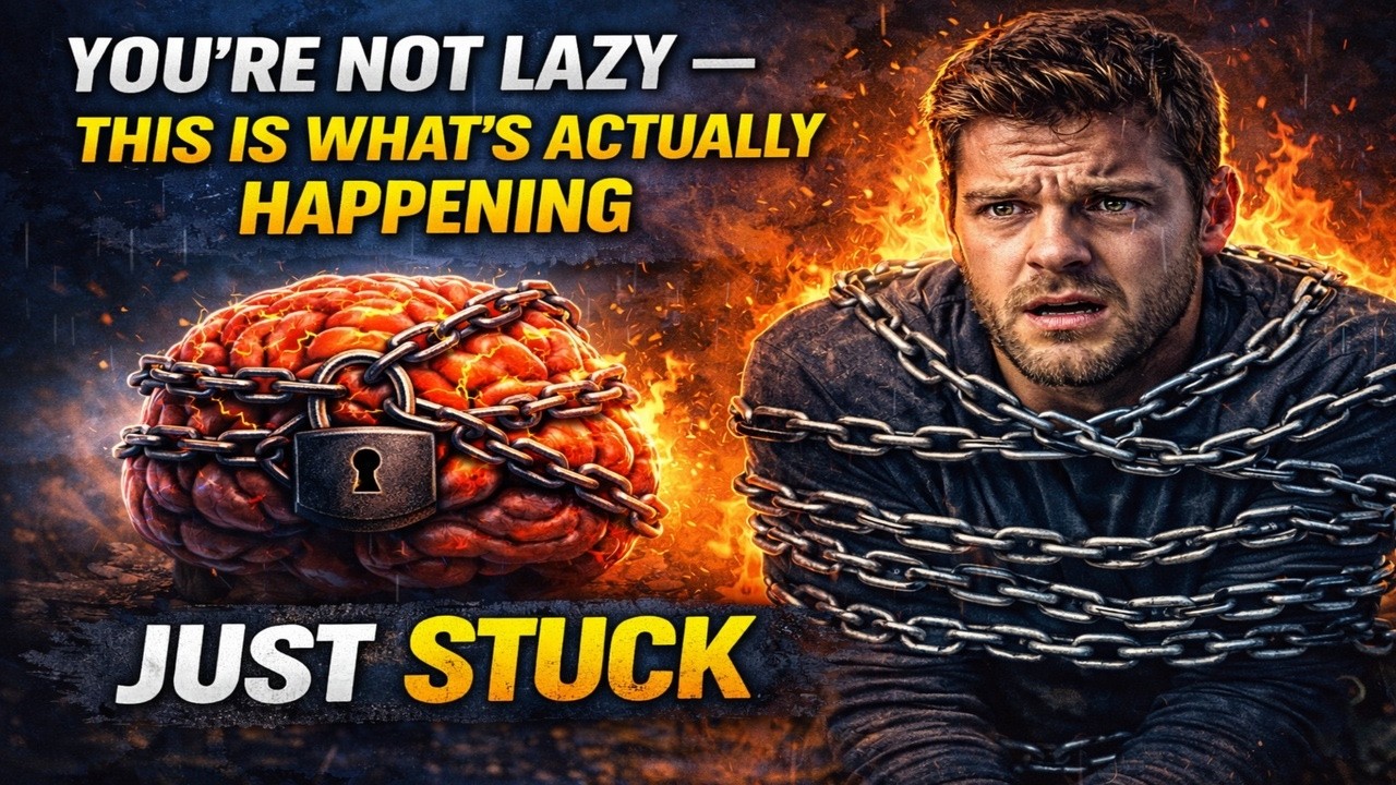 You're Not Lazy — Your Brain Is Stuck in Survival Mode (Here's Why)