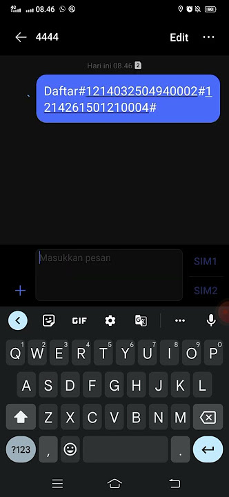 cara cepat untuk registrasi kartu XL