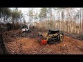 Forestry Mulching Downed Pines