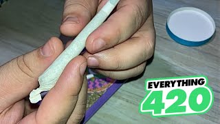 How to roll a E420 Cone (ASMR)