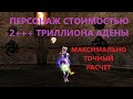 Расчет стоимости персонажа Lineage 2 homunculus