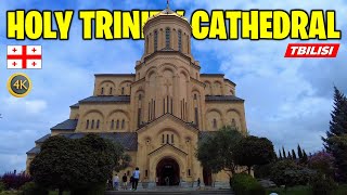 Georgia’s Largest Church Walking Tour 🇬🇪 Holy Trinity Cathedral Tbilisi