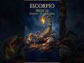 ♏ Escorpio · Tarot mayo 25–31, 2026 · salir de la jaula, espada en mano