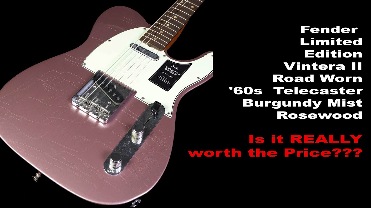 Fender Limited Vintera II Road Worn '60s Telecaster Electric