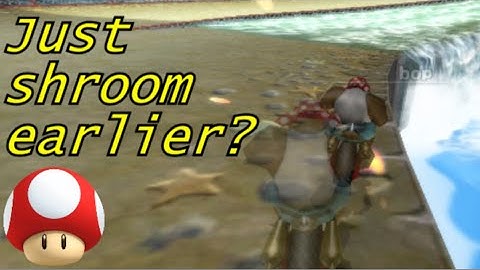 This shortcut strategy is faster on Koopa Cape. Here