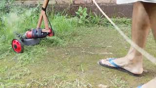 ANGLE GRINDER HACKS | How to Make a Simple Grass Cutter VERY CHEAP, EASY and SAFE | DIY