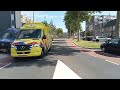 (nieuwe intro) ambulances 18-195+18-194 met spoed in Dordrecht!!