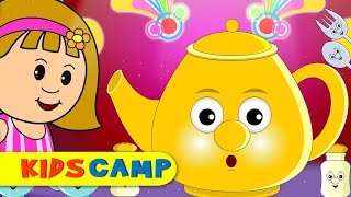 Video voorbeeld van "I'm a Little Teapot | Nursery Rhymes And Kids Songs by KidsCamp"