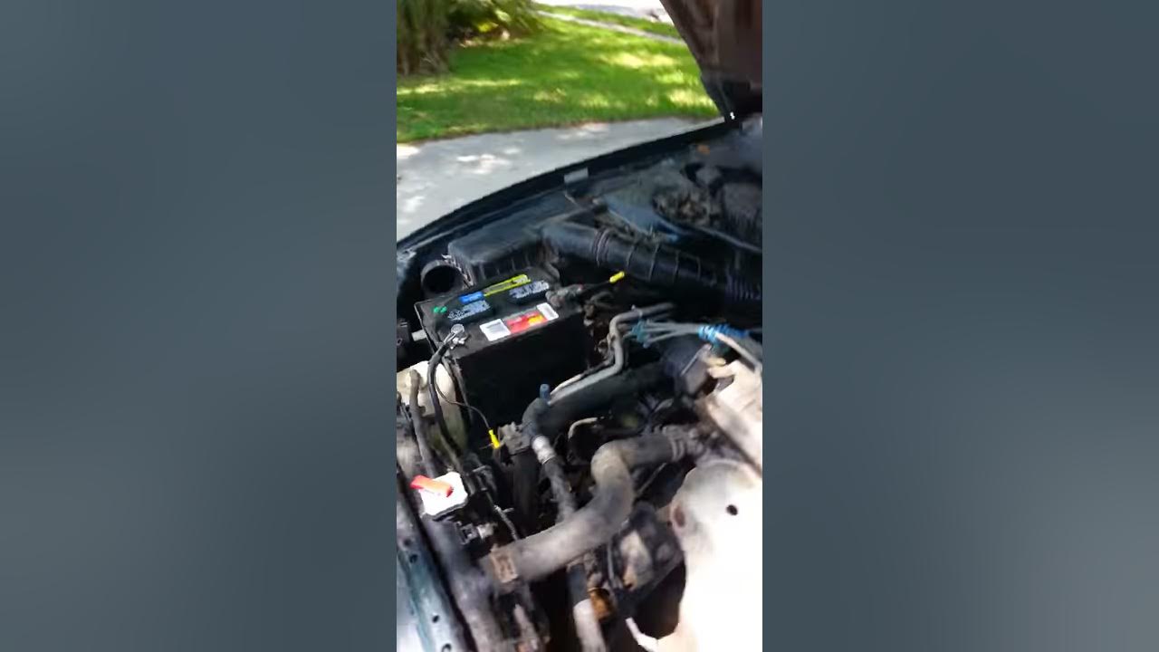 2000 Honda Accord Coolant leaking - YouTube