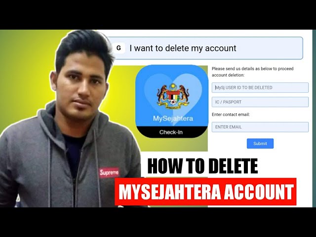 Permanently delete Mysj Id | How  to delete Mysejahtera account permanently class=