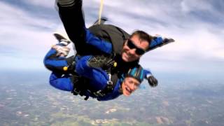 Julia jumps at Triangle Skydiving Center