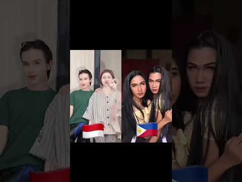 Model Indonesia vs Model Philippines so beautiful 🥰😲 #tiktok #video #viral #youtubeshorts #model