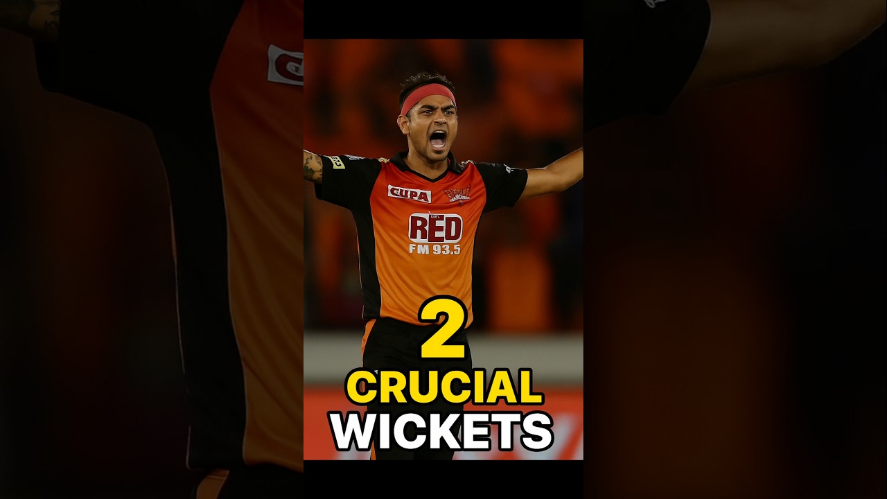Siddharth Kaul Game Changing Wickets | 