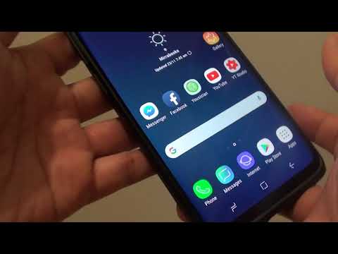 Samsung Galaxy S9 / S9+: Enable / Disable Home Screen Landscape Rotation