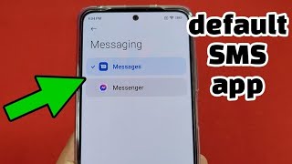 how to change default SMS app for Xiaomi Redmi Note 11 phone screenshot 1