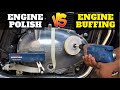 Engine POLISH Vs BUFFING For Chrome Engine Shine | Which is Better?