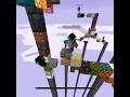 Minecraft random item tower challenge #shorts #viralshorts