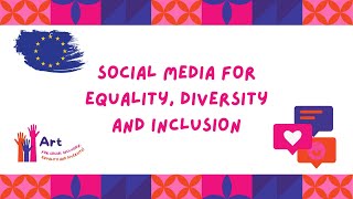 Social Media No.3 | Art for Social Inclusion, Equality and Diversity | Bitesize Video Lesson