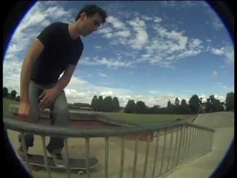 summer skateboarding at flitwick skatepark