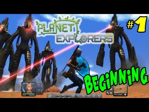 Planet Explorers | Gameplay Part 1 | Customization and Beginners Tutorial
