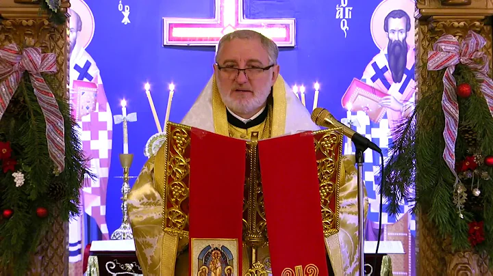 His Eminence Archbishop Elpidophoros of America Homily on the Sunday Before the Theophany