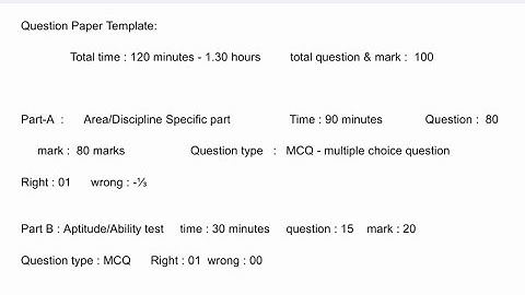 ISRO SDSC Scientific Assistant and Scientists / Engineer SC Post Question paper template part 1 