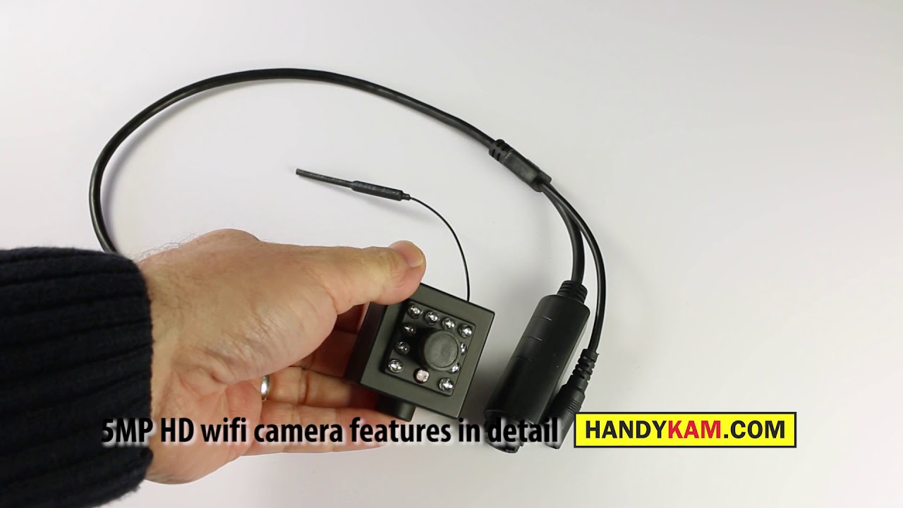 5MP WIFI HD camera features in detail - YouTube