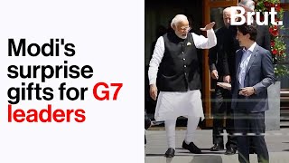 Modi's surprise gifts for G7 leaders