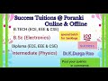 Success Tuitions | Online &amp; Offline Tuitions  #shorts