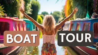 Narrowboat TOUR: a TINY Home WalkThrough with May