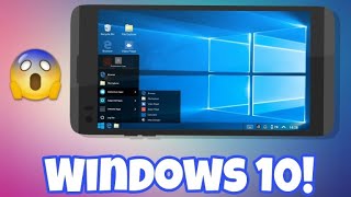 Install and run windows 10/8/7/XP on android - NO ROOT