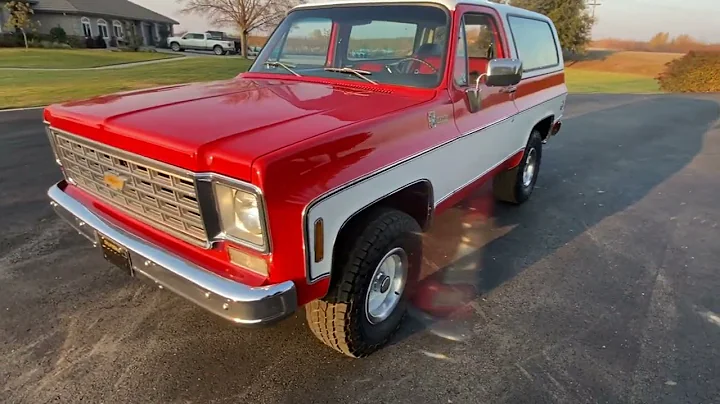 1976 K5 Blazer Walk Around