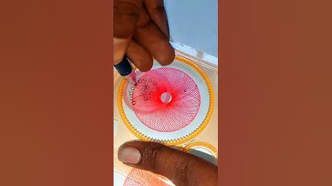 The Spirograph I enjoyed in my childhood, I