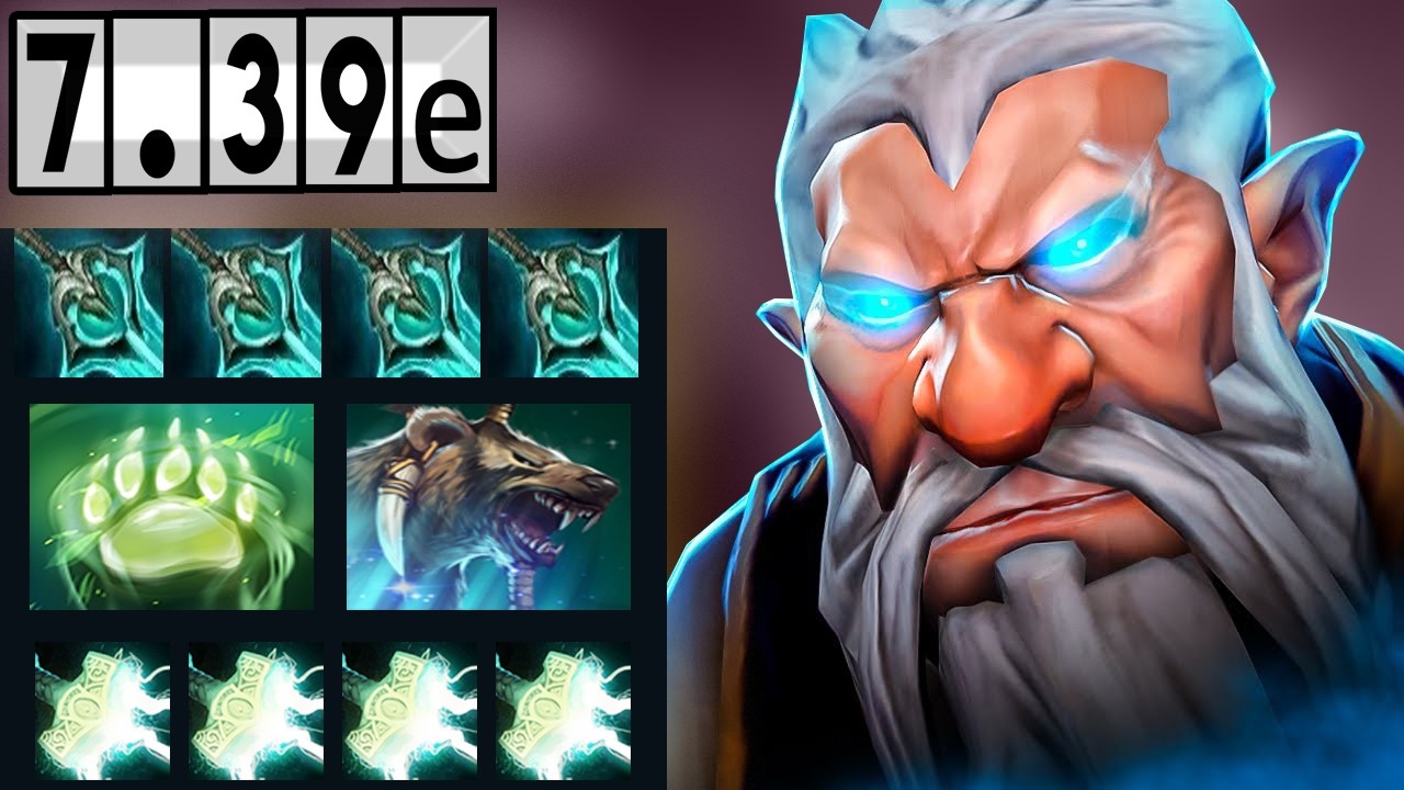 Lone Druid on Easy Line!  [Full Match Gameplay Dota 2] 7.39e