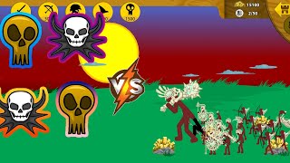 Kai Rider and Griffon The Great vs Undead Tribe | Stick War Legacy