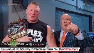 Brock Lesnar delivers a surprise to Cain Velasquez and Rey Mysterio: SmackDown, Oct. 25, 2019