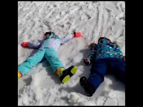 Κάτια Ζυγούλη - Το βίντεο με τα παιδιά της στα χιόνια